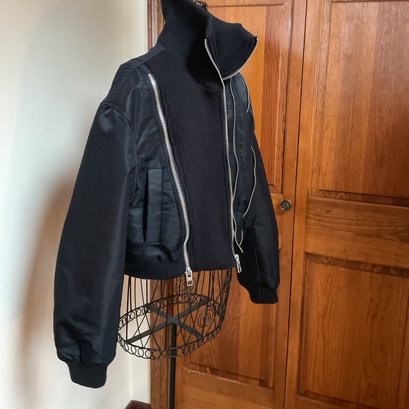 Zara zippered bomber jacket, Medium, New - Picture 6 of 10